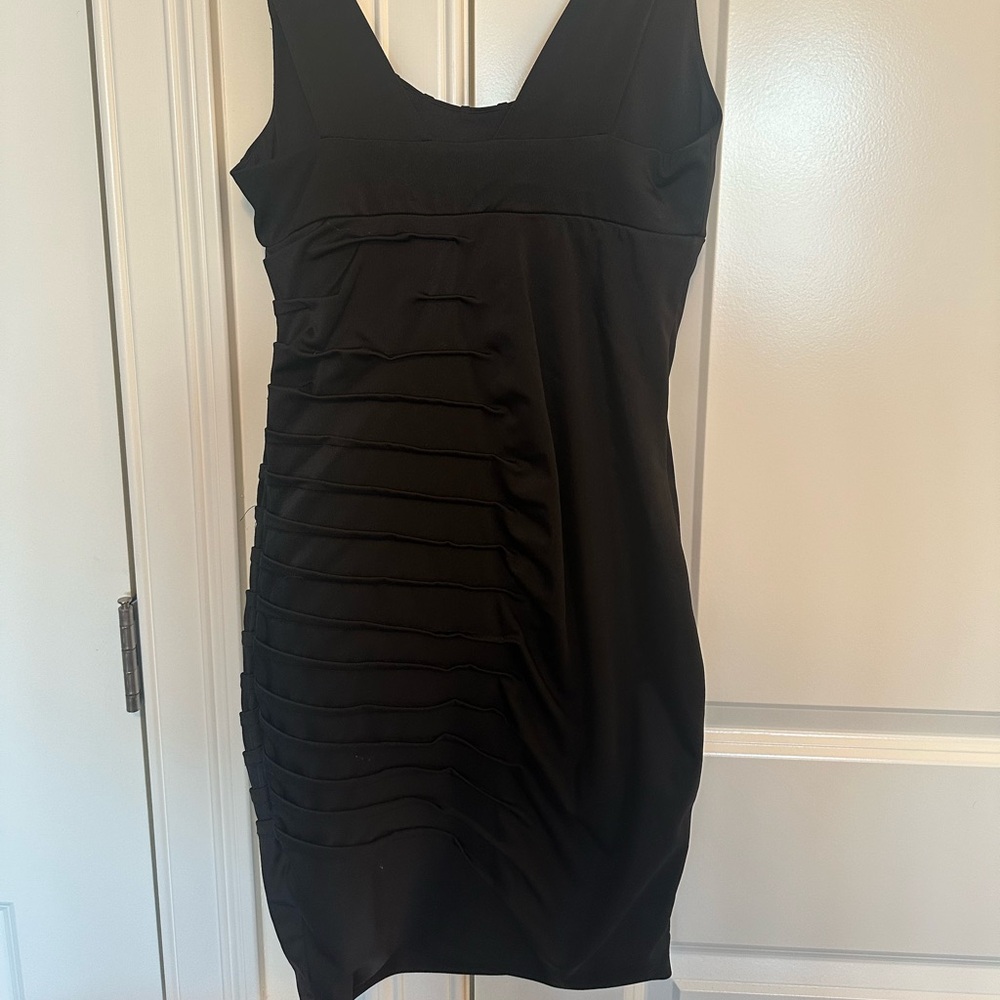 Bebe black dress size small good condition